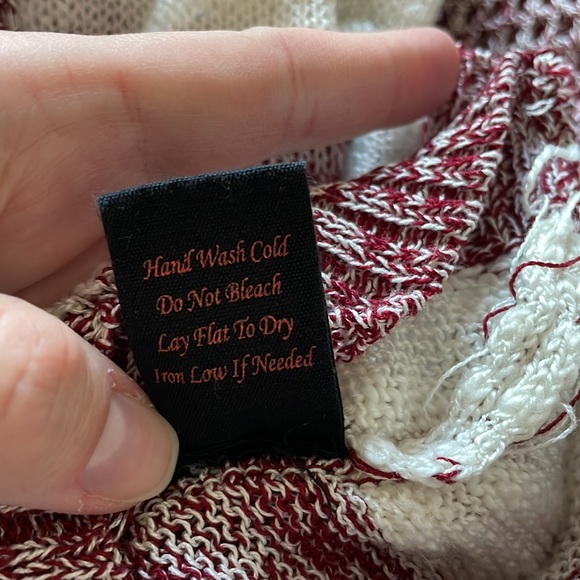 stripe hi-lo sweater - Picture 6 of 6